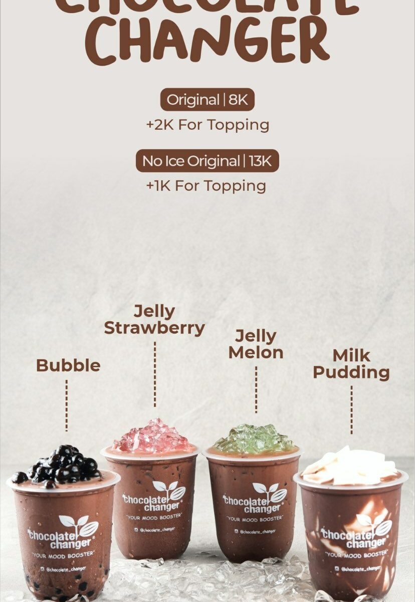 Chocolate Changer: Produk, Analisa SWOT, Franchise 4 Chocolate Changer: Produk, Analisa SWOT, Franchise 3