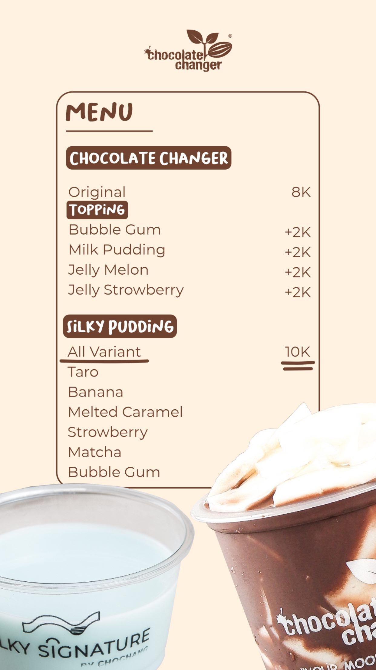 Chocolate Changer: Produk, Analisa SWOT, Franchise 8 Chocolate Changer: Produk, Analisa SWOT, Franchise 7