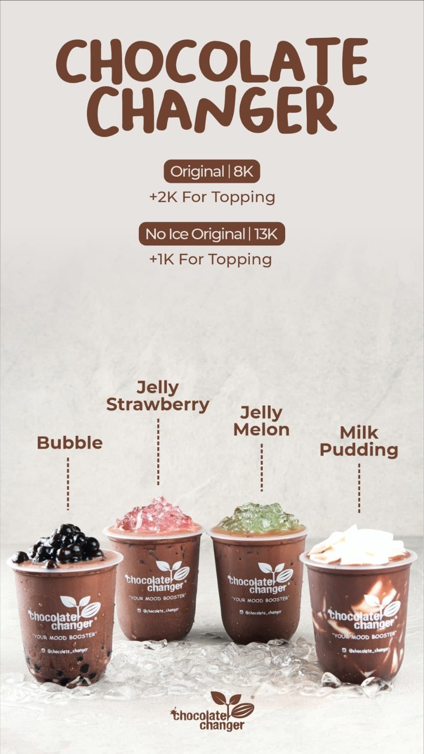 Chocolate Changer: Produk, Analisa SWOT, Franchise 2 Chocolate Changer: Produk, Analisa SWOT, Franchise 1