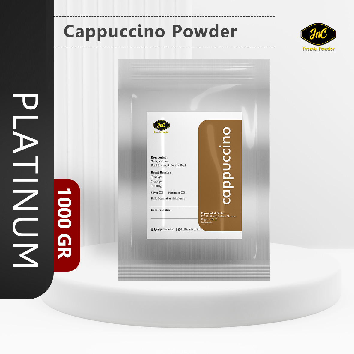 JnC cappucino powder