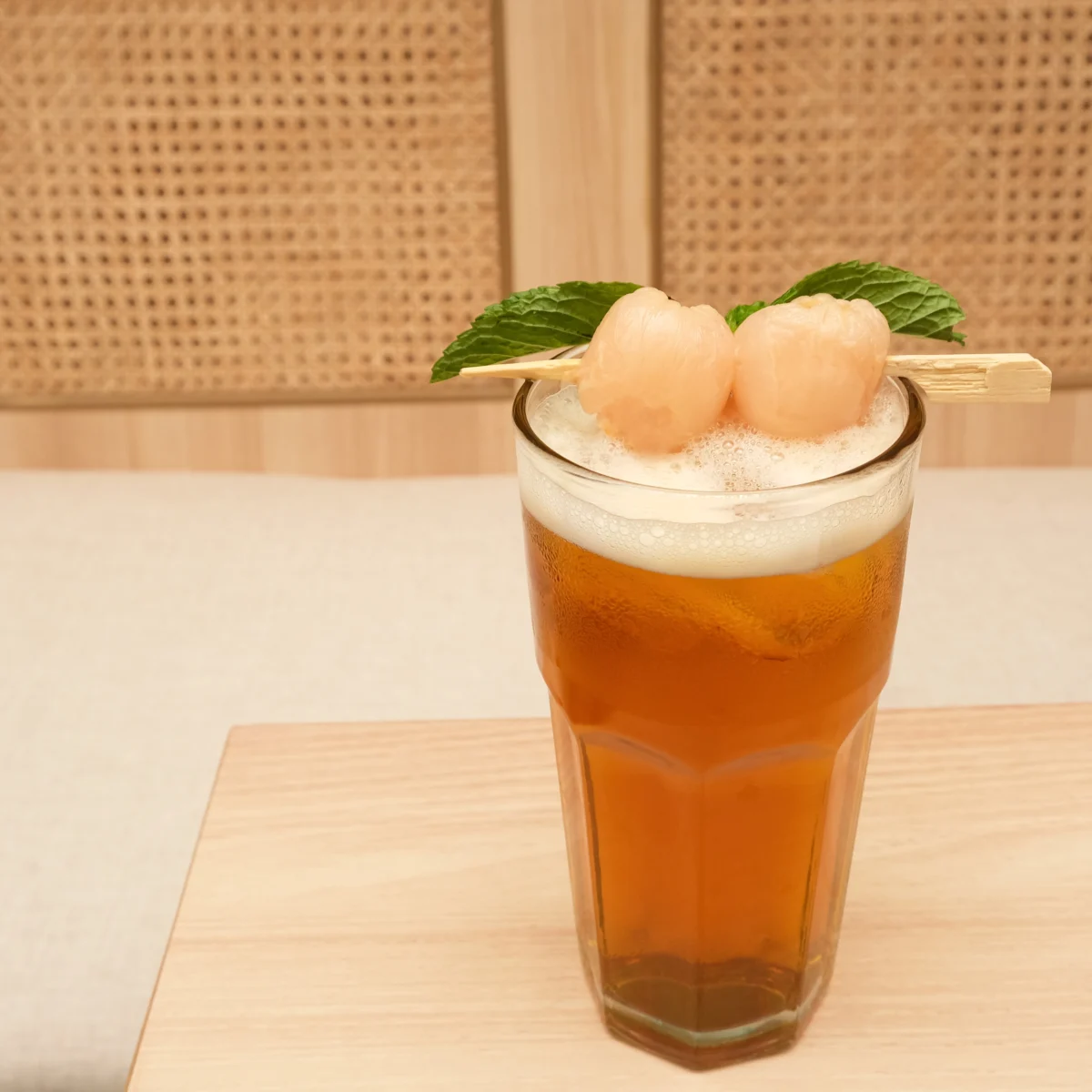 Bubuk Minuman Teh Rasa Buah yang Segar dan Praktis 4 lychee tea