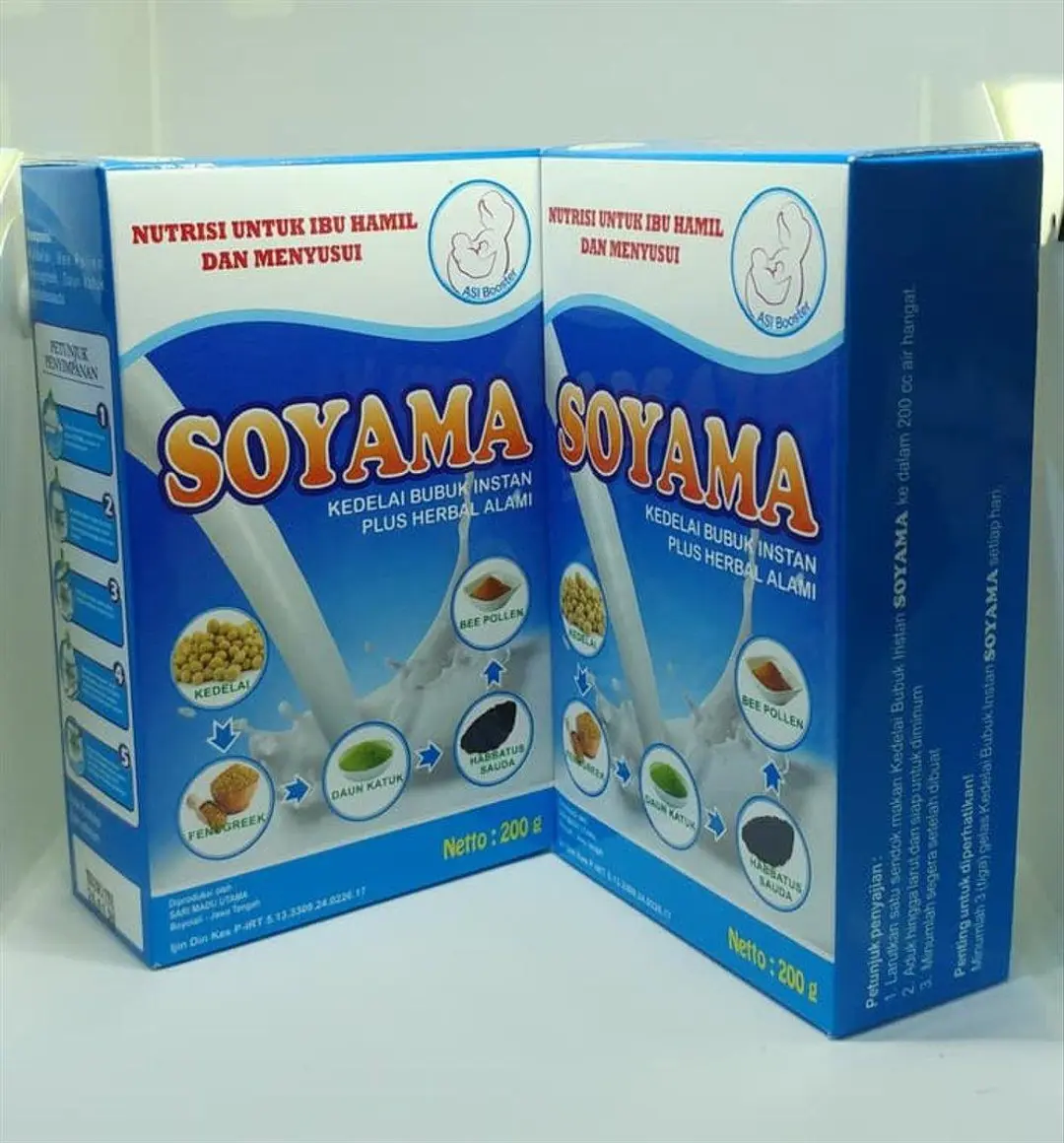 6 Rekomendasi Susu Kedelai untuk Ibu Menyusui agar Tambah Energi 2 susu kedelai soyama