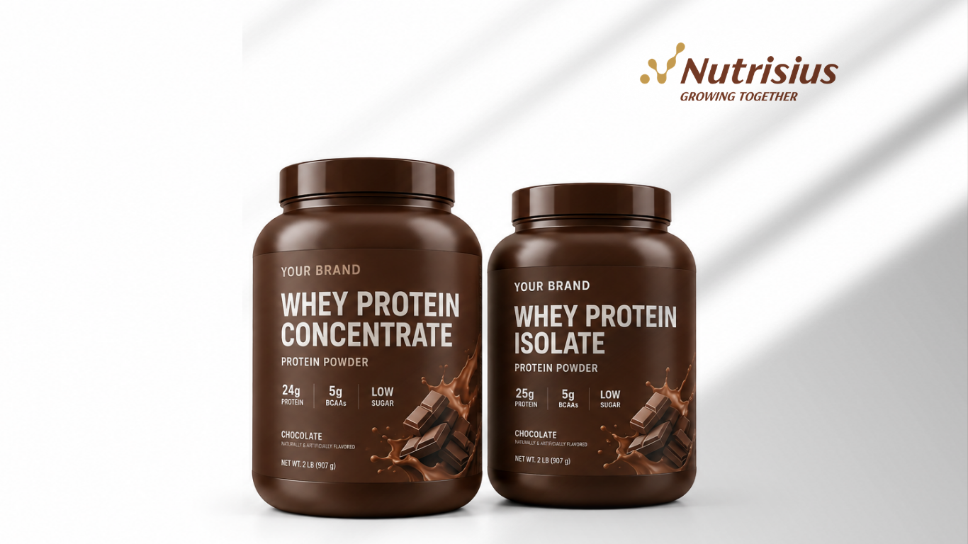 Whey Protein Isolated dan Whey Protein Concentrate